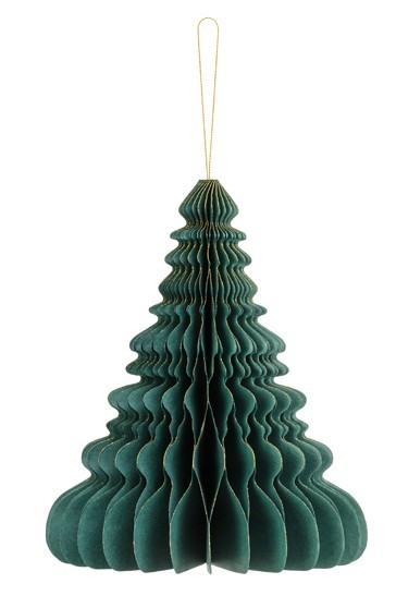 Edler Tannenbaum Wabenball Hänger 24cm