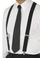 Schicke Hosenträger Schwarz