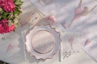20 Ballerina Servietten Arabesque 25cm