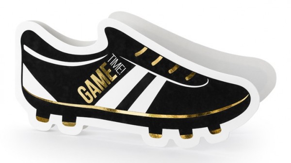 6 Fußball Einladungskarten Kick it 19 x 9cm