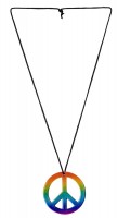 Regenbogen Peace Hippie-Kette