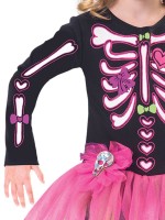 Vorschau: Sweet Skeleton Girl Kinderkostüm