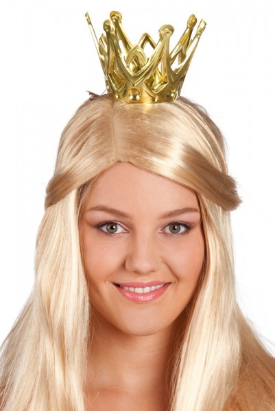 Goldfarbenes Krönchen Prinzessinnenkrone