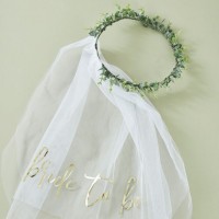 Almost Mrs Bride to be Schleier
