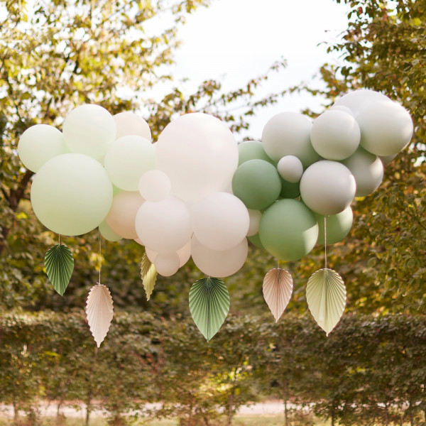 Ballongirlande Palmblatt Deko-Set