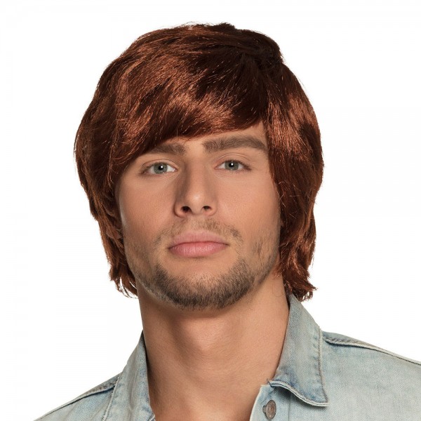 Beachboy Jackson Perücke Braun