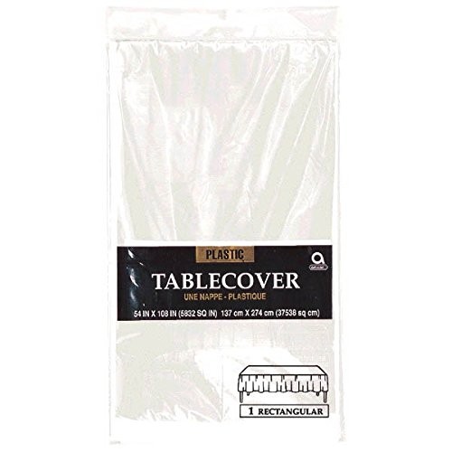 Tischschürze transparent 2,74 x 1,37m 3