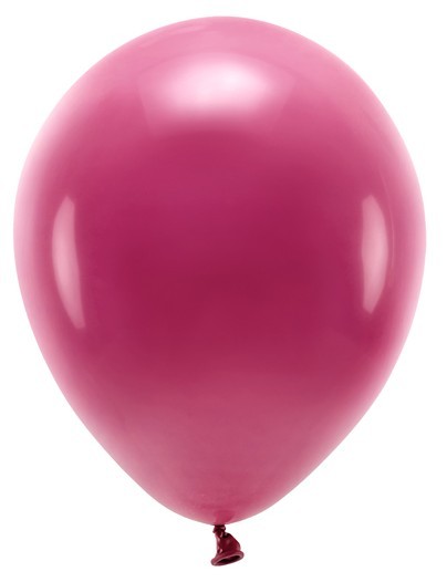 10 Eco Pastell Ballons brombeere 26cm