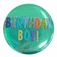 Birthday Boy Button 6cm