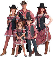 Cowgirl Cassy Mädchenkostüm