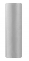 Satin Stoff Eloise silber 9m x 16cm