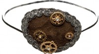 Steampunk Piratenlady Augenklappe