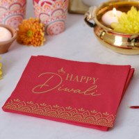 16 Eco Happy Diwali Servietten