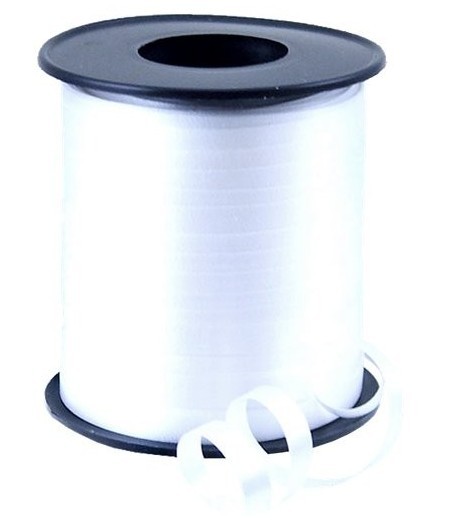 91m Weißes Geschenkband London 5mm