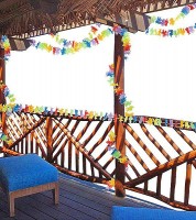 Hawaiiketten Blumengirlande 300cm