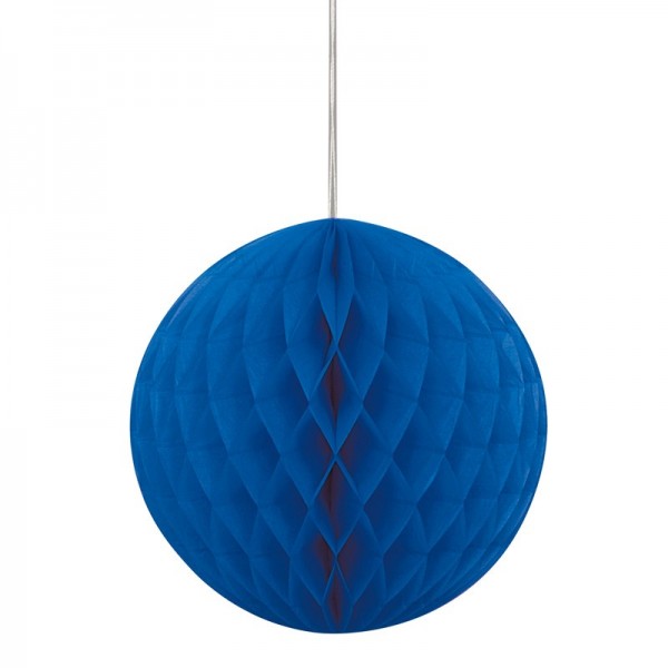Ozeanblauer Wabenball 20cm