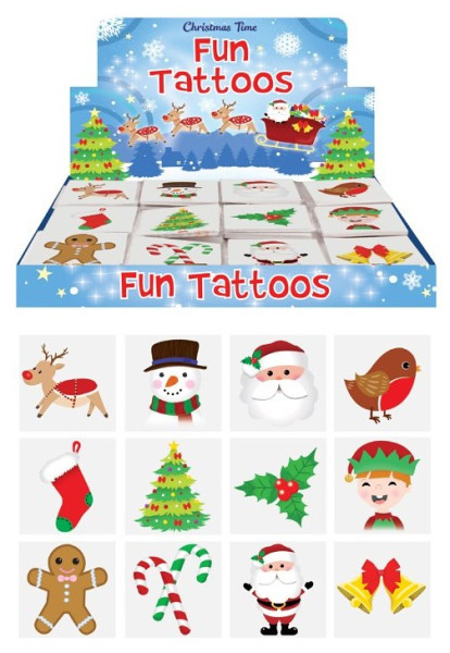 1 Bogen Winterfreude Tattoos