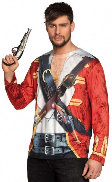 Jack Piraten 3D-Shirt fotorealistisch
