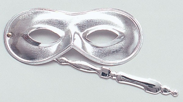 Domino Maskerade Silber