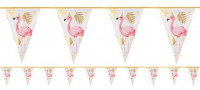 Party Flamingo Wimpelkette 4m