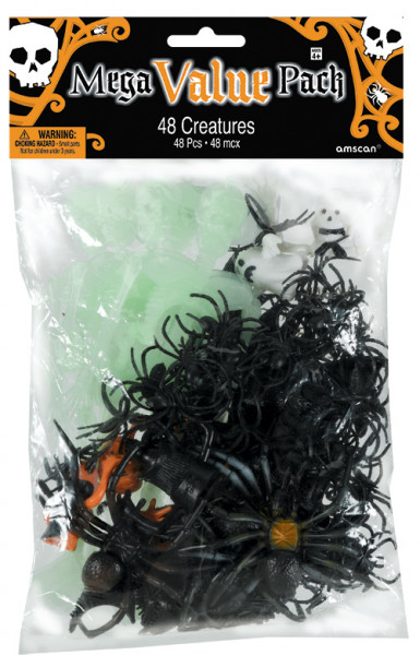 Halloween Tischdeko Set Fright Night 48-Teilig