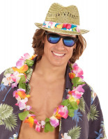 Vorschau: Beachboy Strohhut mit Buntem Band