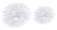 Pompon Romy weiß 25cm