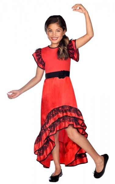 Flamenco Tänzerin Ana Kinderkostüm 3