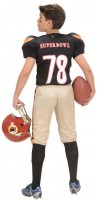 American Football Spieler Kinderkostüm