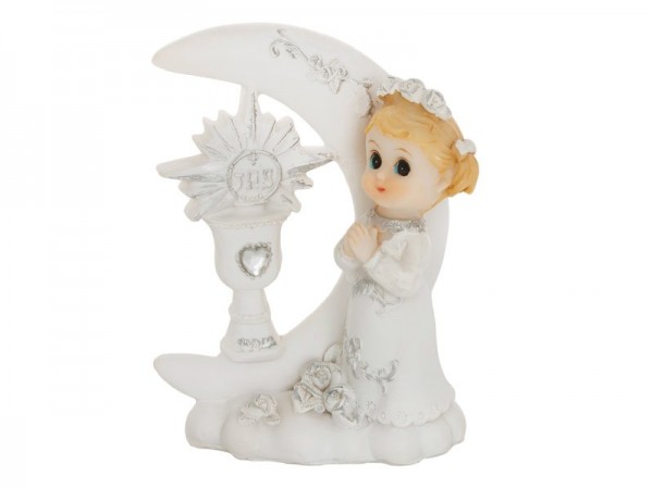 Tortendeko Erstkommunion Mädchen 9 cm