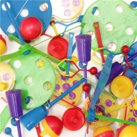 Lustiges Spiele Mitgebsel Set 48-teilig