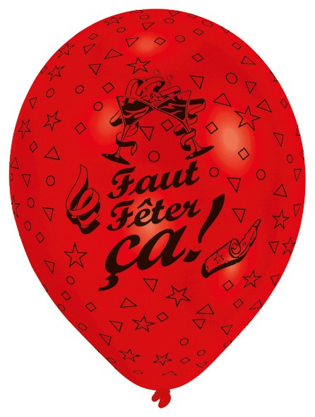 8 Luftballons Faut Fêter ça Komplettdruck 6