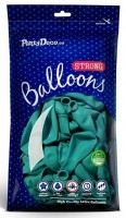 10 Partystar Luftballons türkis 27cm