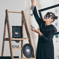 Vorschau: 2 Trick or Treat Hängedeko 70cm