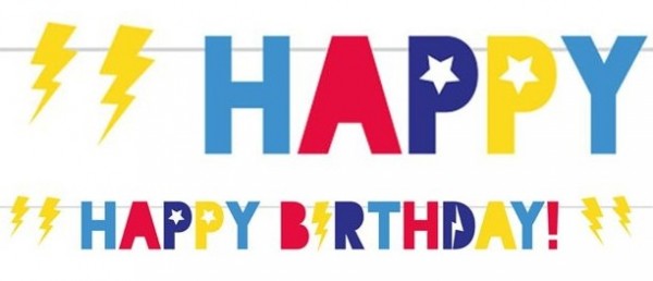 Comic Helden Girlande 2,5m