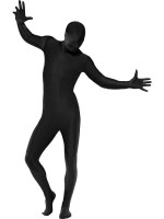 Morphsuit Mit Bauchtasche Schwarz