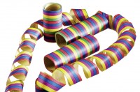 1 Rolle Kunterbunte Partynight Luftschlangen