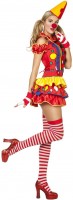 Sexy Zirkus Clown Damenkostüm