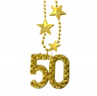 Halskette Big Stars Zahl 50