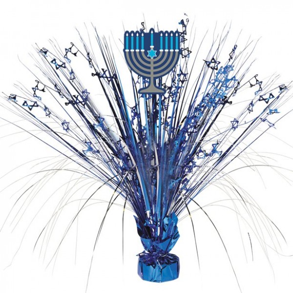 Fröhliche Hanukkah Tischfontäne 46cm