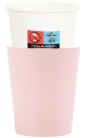 Vorschau: 8 Light Pink Passion Pappbecher