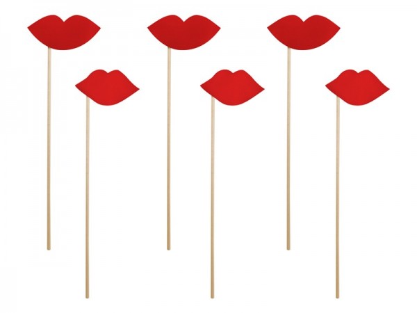 6 Kiss me Fotorequisiten 24cm
