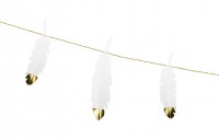 Vorschau: Heaven Blessed Federgirlande gold 1,6m