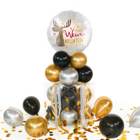 Vorschau: Balloha Geschenkbox DIY Cute Reindeer with Wine XL