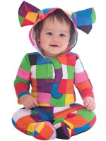 Elmar der Elefant Babykostüm