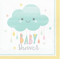 16 Kleine Wolke Servietten 33cm