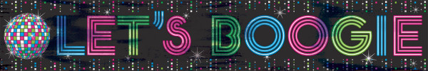 70er Disco Boogie Banner 760cm