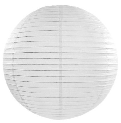 Lampion Lilly weiß 35cm