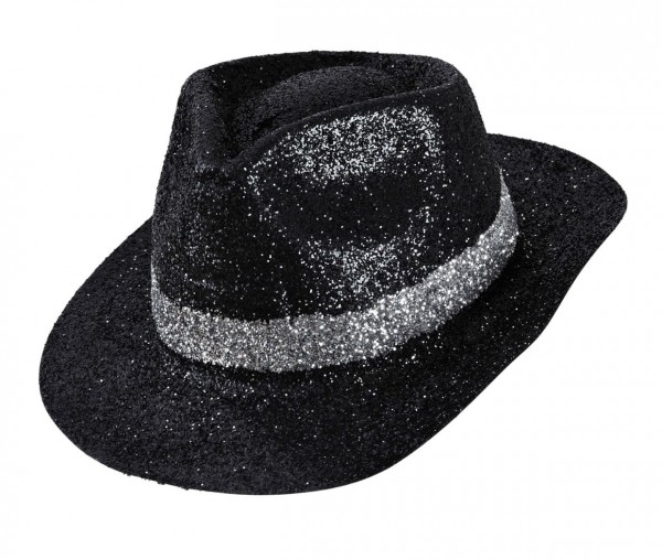 Glitzer Gangster Hut Unisex