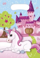 6 Einhorn Traumwelt Geschenktüte